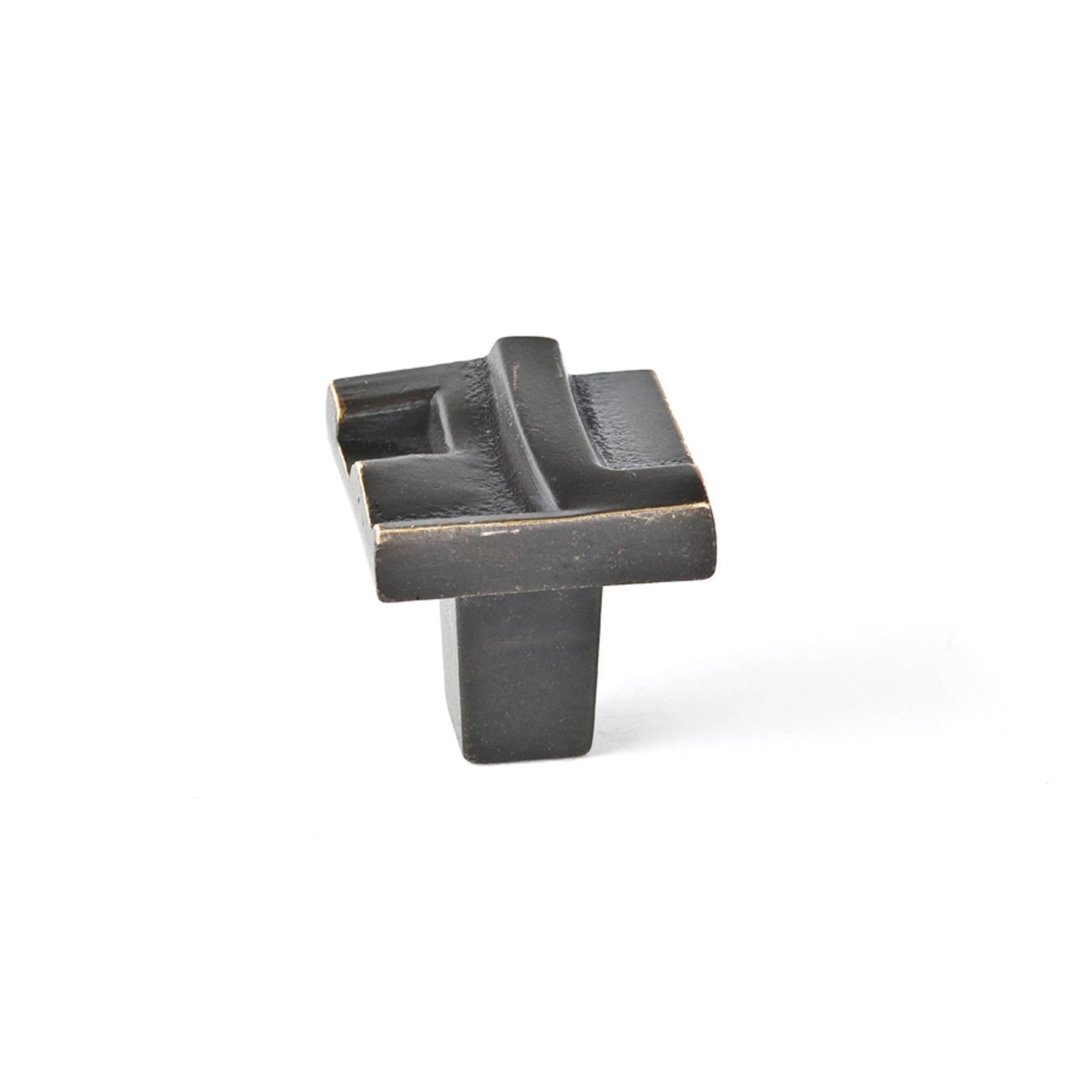 Rio Knob By Du Verre - 1" - Oil Rubbed Bronze - New York Hardware