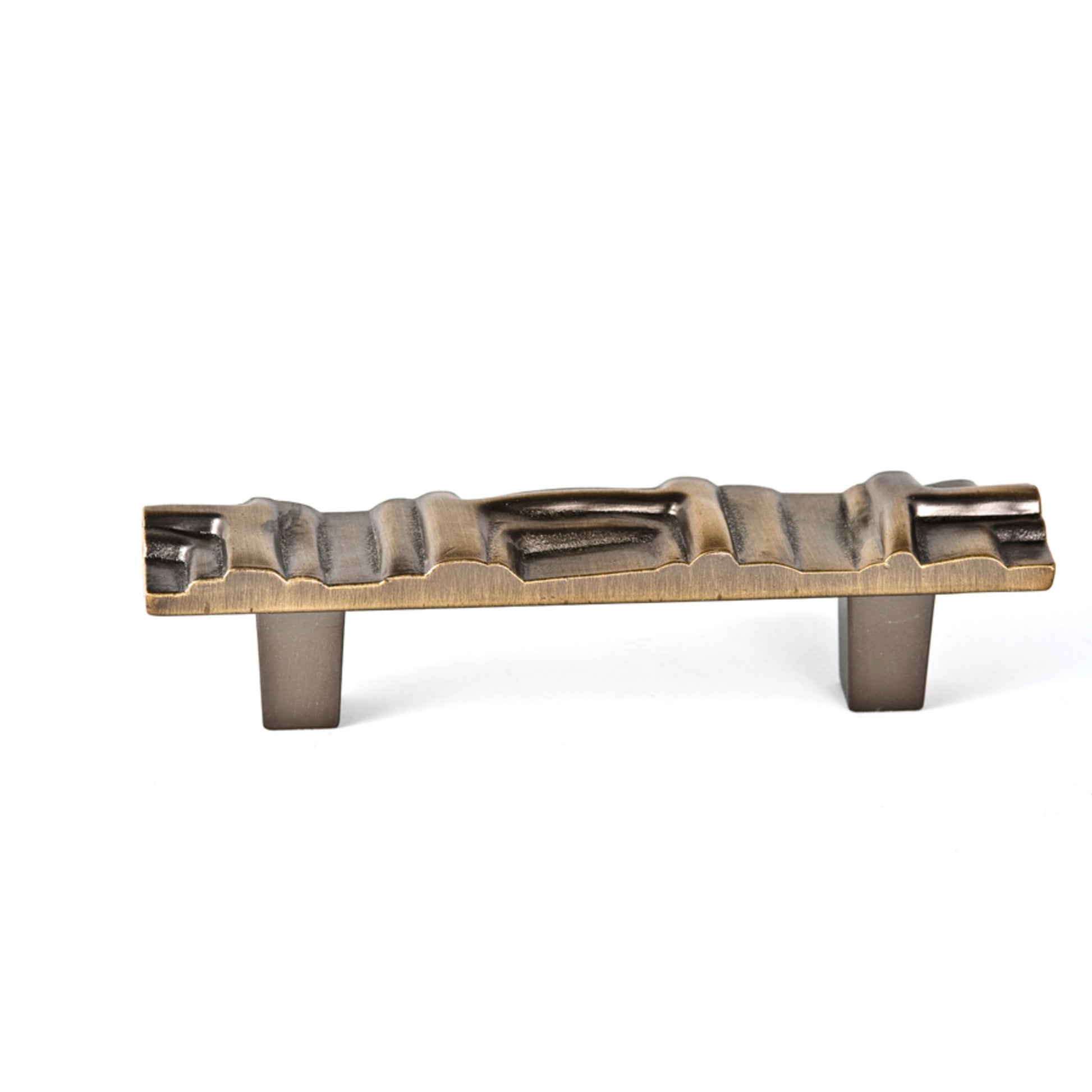 Rio Pull By Du Verre - 3" - Antique Brass - New York Hardware