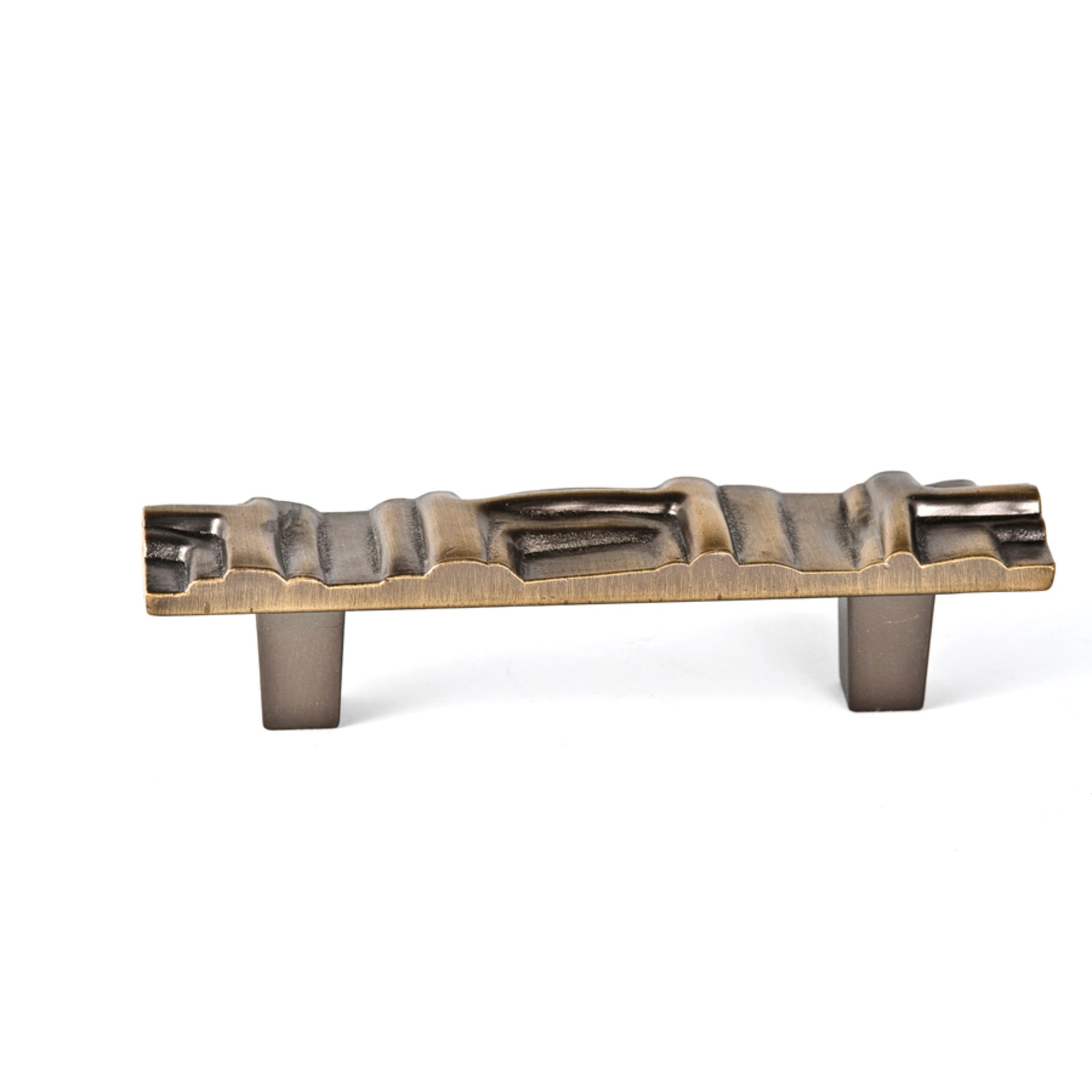 Rio Pull By Du Verre - 3" - Antique Brass - New York Hardware