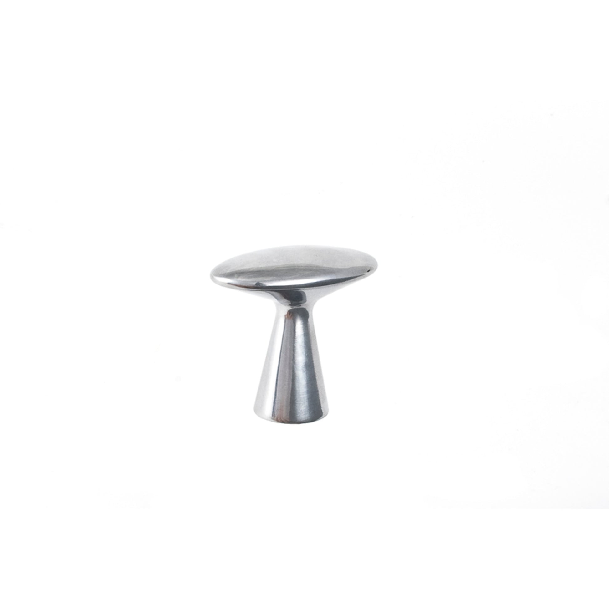 Series 3 Knob By Du Verre - 7/8" - Polished Aluminum - New York Hardware