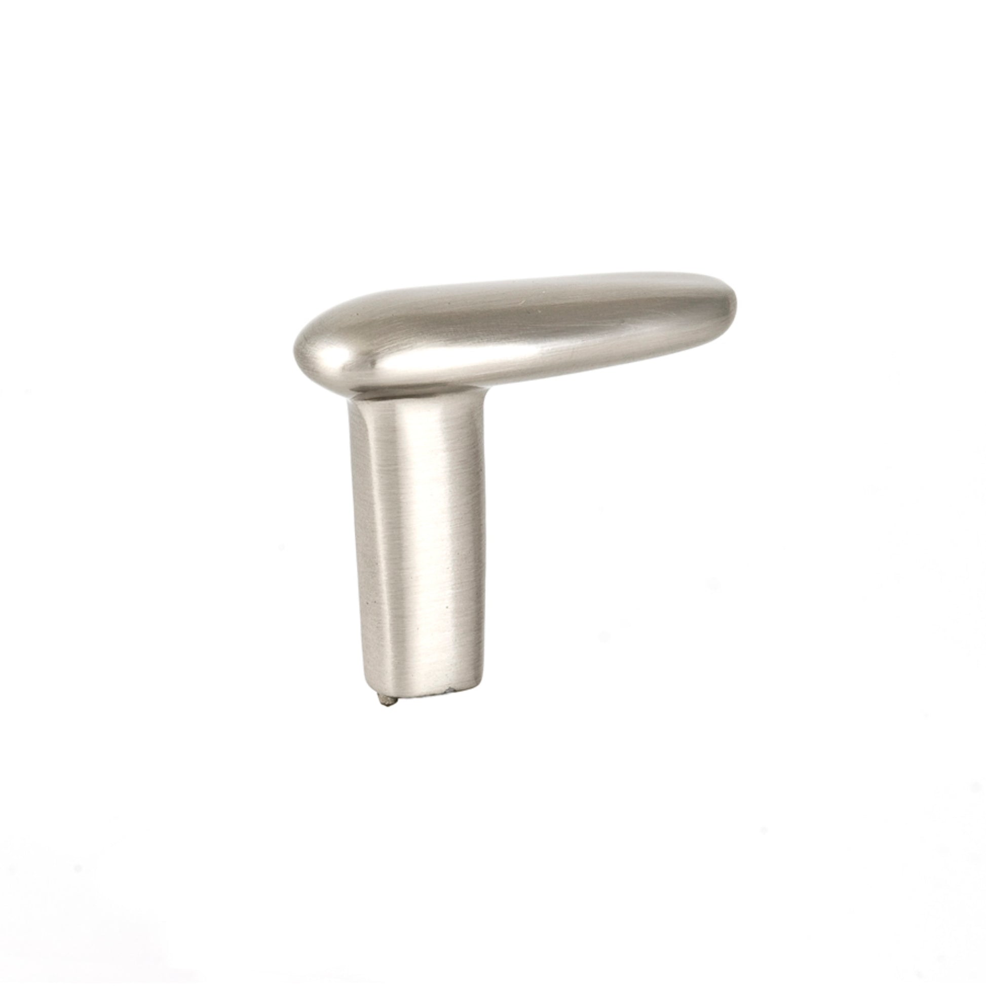 Series 3 Finger Knob By Du Verre - 1/2" - Satin Nickel - New York Hardware