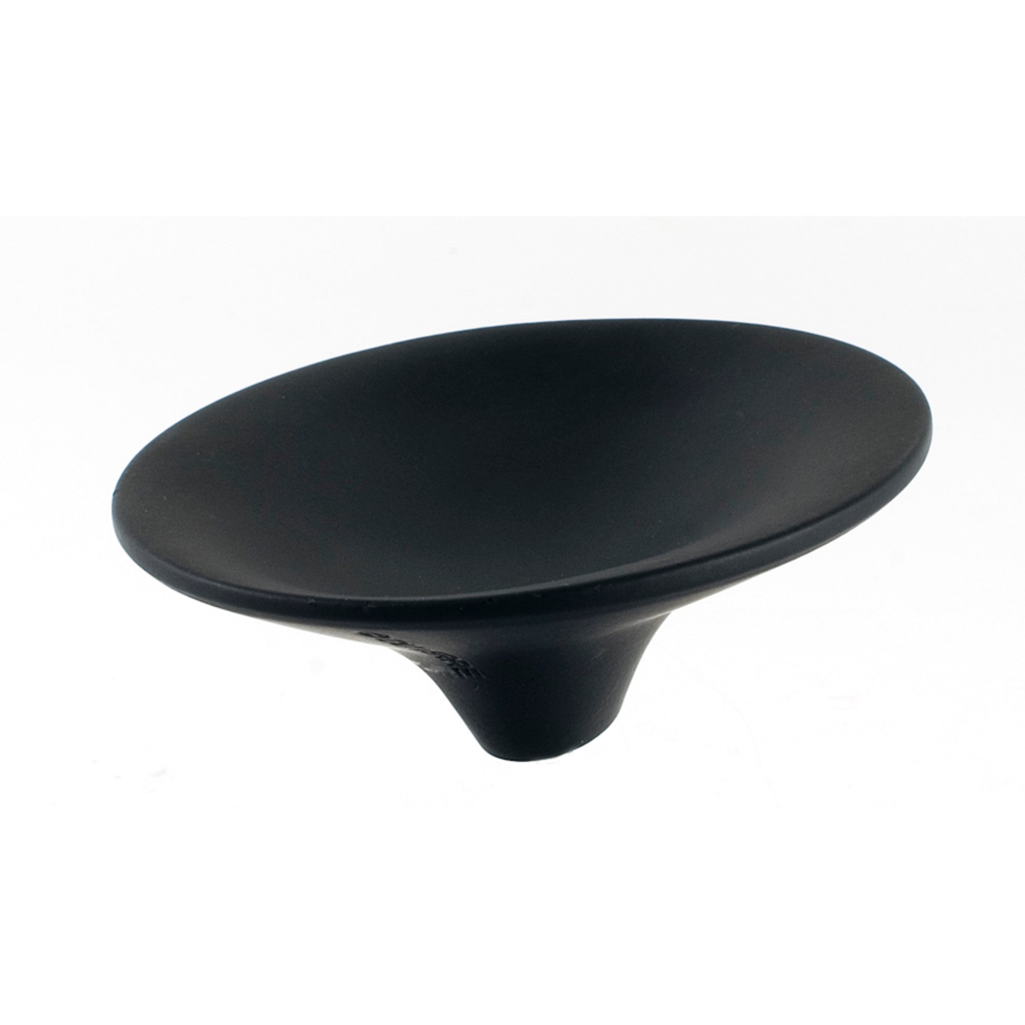 Lotus Knob By Du Verre - 3" - Black Matte - New York Hardware