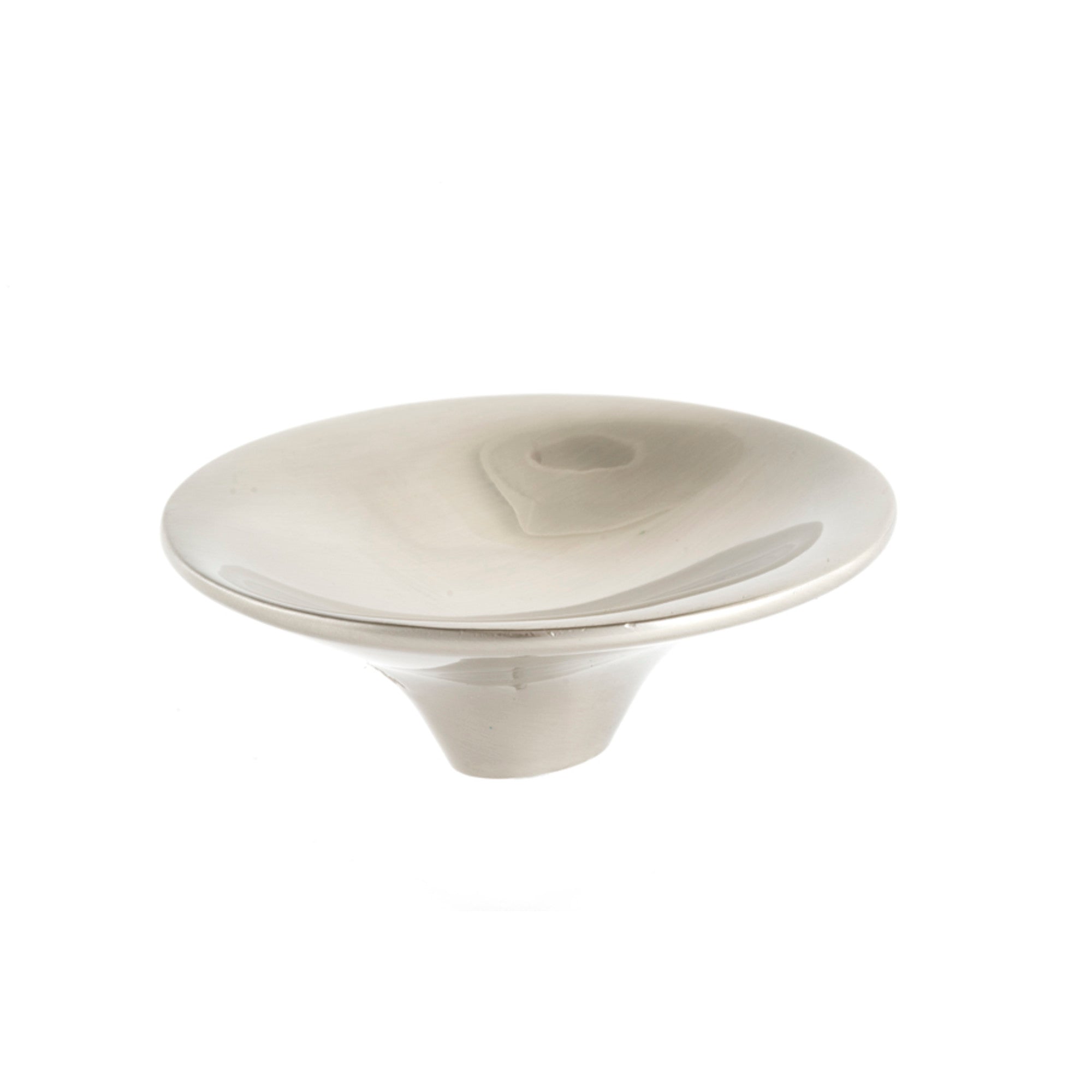 Lotus Knob By Du Verre - 3" - Satin Nickel - New York Hardware