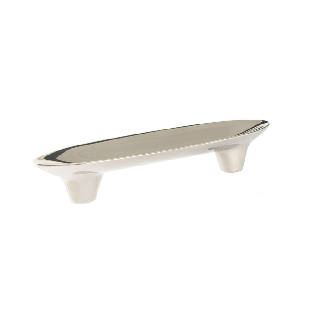 Lotus Pull By Du Verre - 3 1/2" - Polished Nickel - New York Hardware