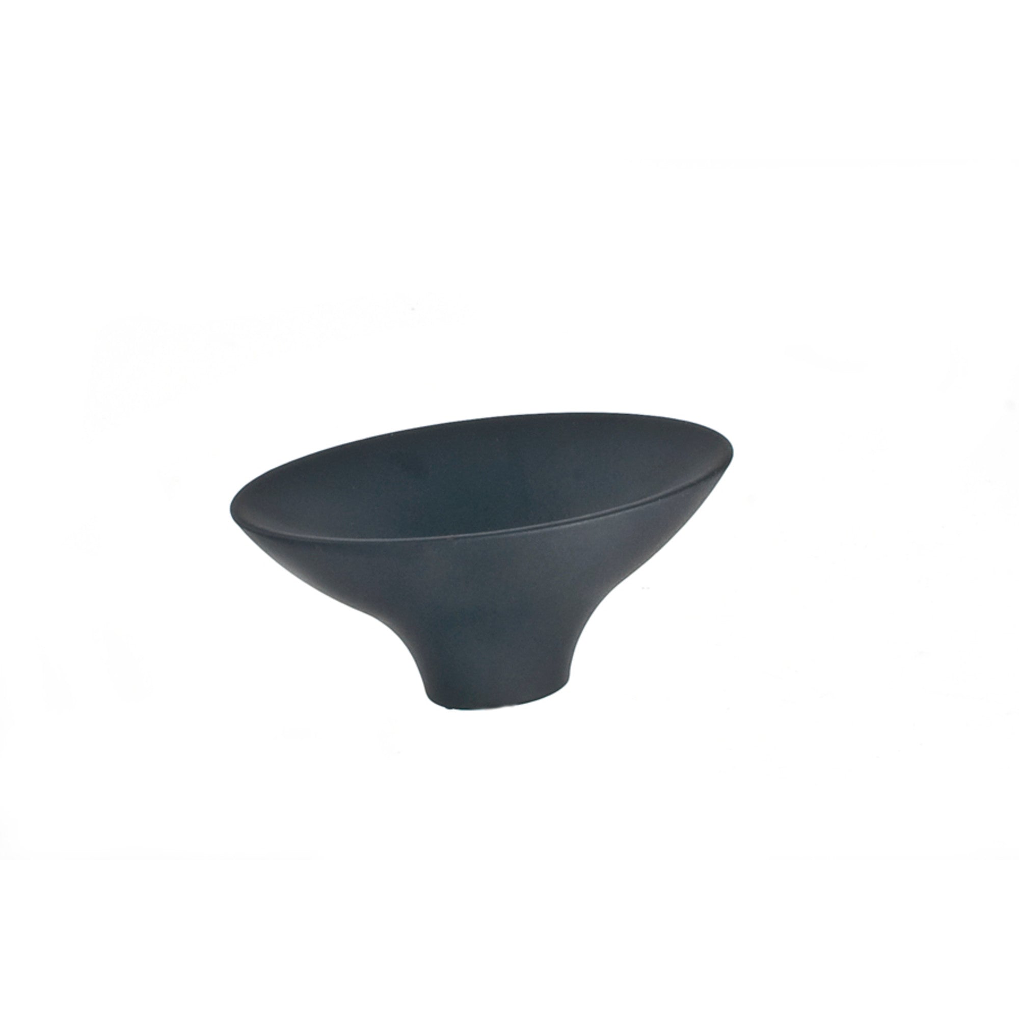 Lotus Knob By Du Verre - 1 1/2" - Black Matte - New York Hardware