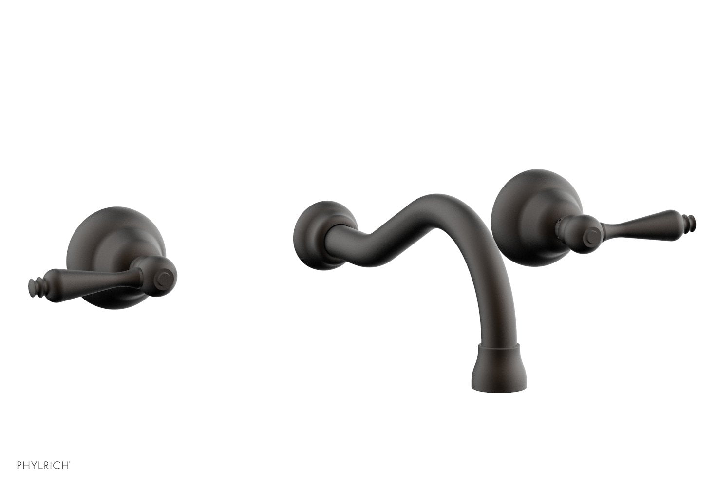 REVERE & SAVANNAH Wall Lavatory Set by Phylrich - Oil Rubbed Bronze