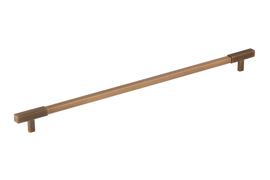 Digbeth Ridged Appliance Pull by Armac Martin - 608mm - Satin Nickel Plate