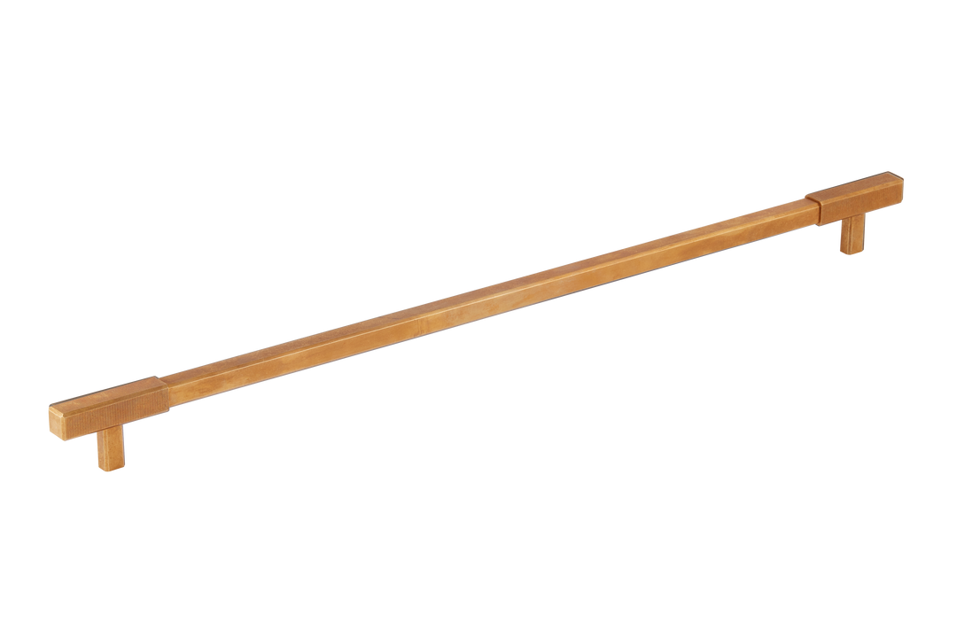 Digbeth Ridged Appliance Pull by Armac Martin - 608mm - Burnished Brass
