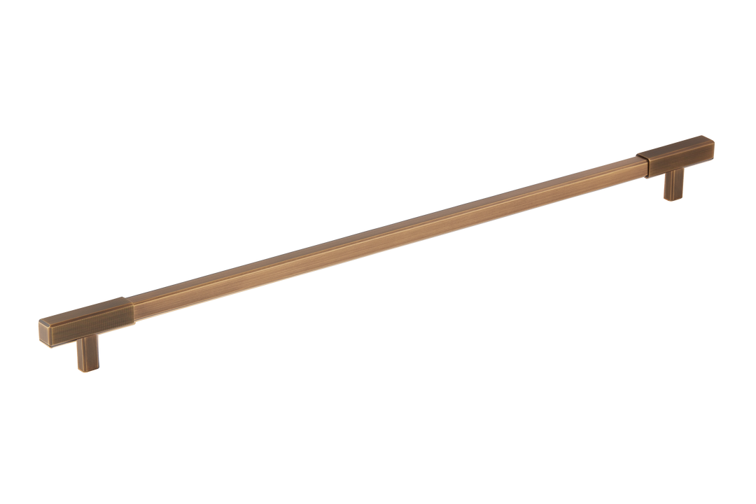 Digbeth Ridged Appliance Pull by Armac Martin - 608mm - Satin Antique Satin Lacquered