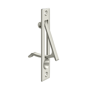 Edge Pull by Deltana -  - Polished Nickel - New York Hardware