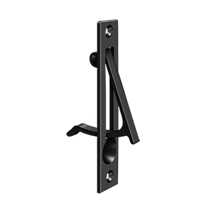 Edge Pull by Deltana -  - Paint Black - New York Hardware