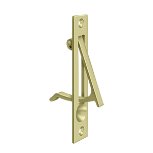 Edge Pull by Deltana -  - Unlacquered Brass - New York Hardware