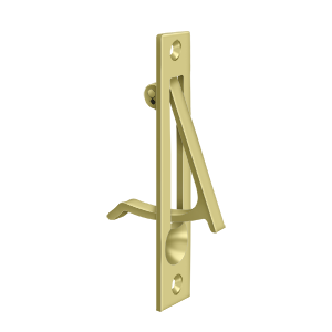 Edge Pull by Deltana -  - Polished Brass - New York Hardware