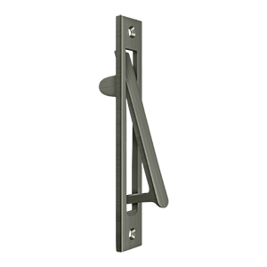 Heavy Duty Edge Pull by Deltana -  - Antique Nickel - New York Hardware