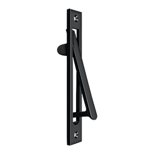 Heavy Duty Edge Pull by Deltana -  - Paint Black - New York Hardware