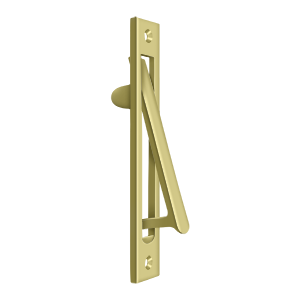 Heavy Duty Edge Pull by Deltana -  - Polished Brass - New York Hardware