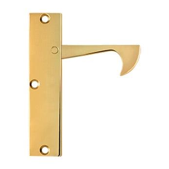 Thin Edge Pulls, 4 1/2" - PVD - Polished Brass - New York Hardware Online