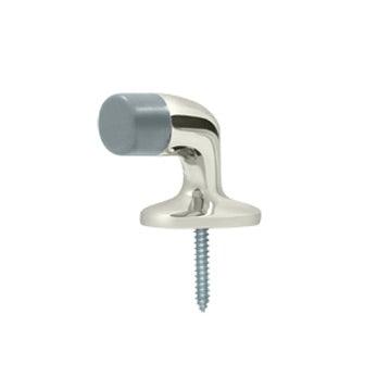 Floor Door Bumper 1 3/8" - Polished Nickel - New York Hardware Online