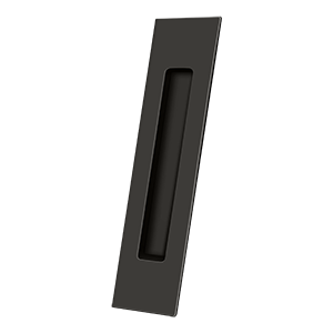 Long Rectangle HD Flush Pull by Deltana -  - Oil Rubbed Bronze - New York Hardware