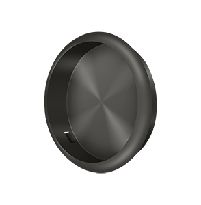 Round Flush Pull by Deltana -  - Oil Rubbed Bronze - New York Hardware
