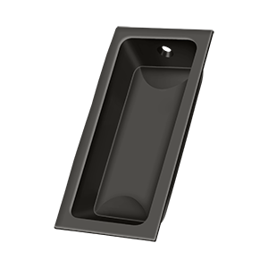 Large Rectangle Flush Pull by Deltana -  - Oil Rubbed Bronze - New York Hardware