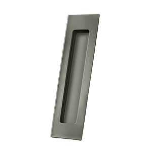 Rectangle HD Flush Pull by Deltana - 7" - Antique Nickel - New York Hardware