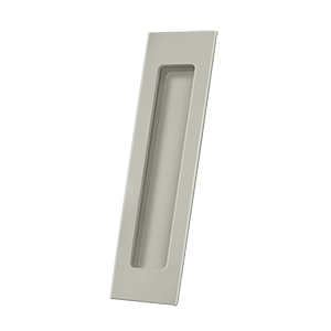 Rectangle HD Flush Pull by Deltana - 7" - Brushed Nickel - New York Hardware