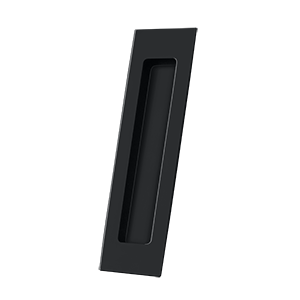 Rectangle HD Flush Pull by Deltana - 7" - Paint Black - New York Hardware