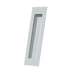 Rectangle HD Flush Pull by Deltana - 7" - Polished Chrome - New York Hardware