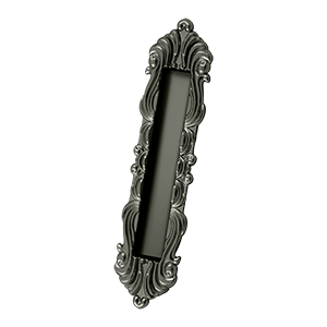Victorian HD Flush Pull by Deltana - 10" - Antique Nickel - New York Hardware