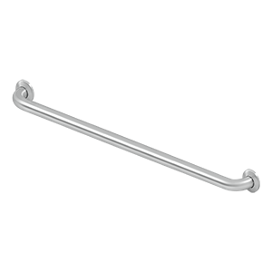 Stainless Steel Concealed Screw Grab Bar by Deltana - 36" - Brushed Stainless - New York Hardware