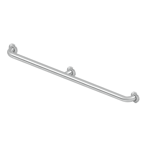 Center Post Stainless Steel Concealed Screw Grab Bar by Deltana -  -  - New York Hardware