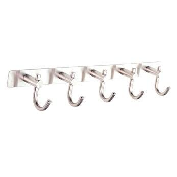 Singular Standard Hook -  Polished Stainless Steel - New York Hardware Online