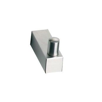 Singular Square Hook - Satin Stainless Steel - New York Hardware Online