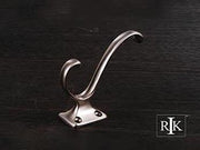 Plain Coat & Hat Hook 4 1/4" (108mm) - Pewter - New York Hardware Online