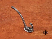 Oval Base Coat & Hat Hook 4 3/4" (121mm) - Distressed Nickel - New York Hardware Online