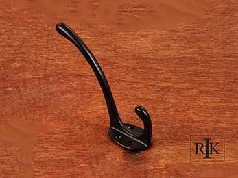 Oval Base Coat & Hat Hook 4 3/4" (121mm) - Oil Rubbed Bronze - New York Hardware Online