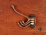 Triple Pronged Hook 3 1/8" (79mm) - Antique English - New York Hardware