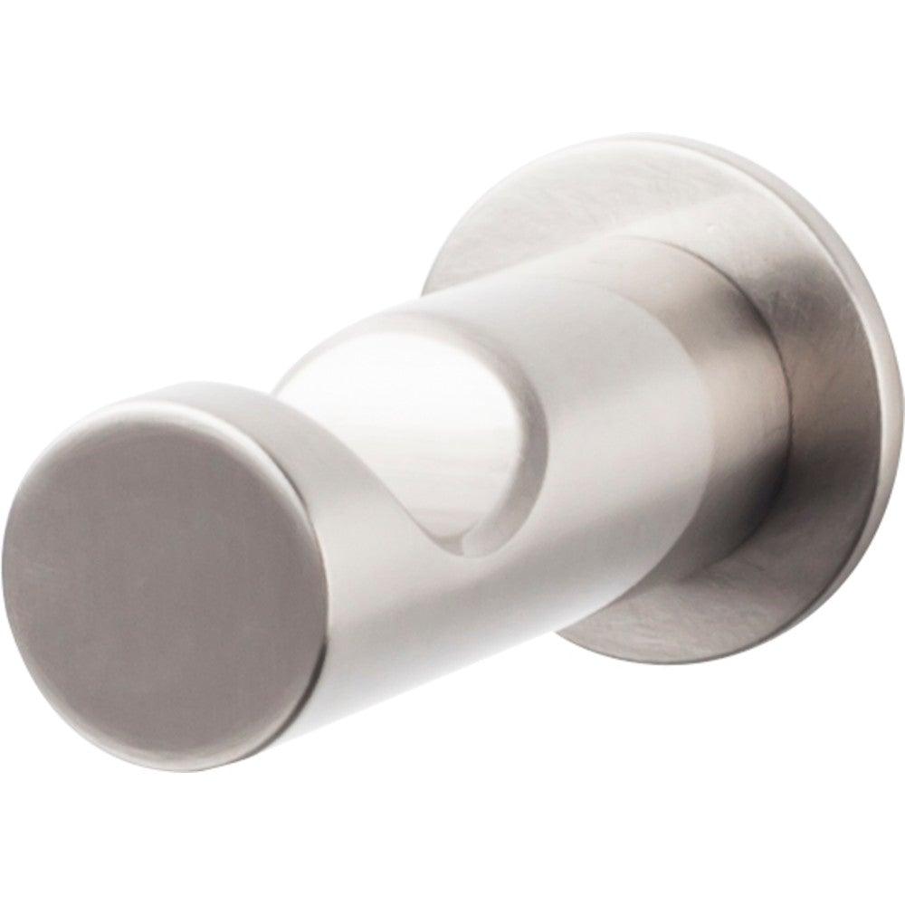 Hopewell Bath Single Hook - Brushed Satin Nickel - New York Hardware
