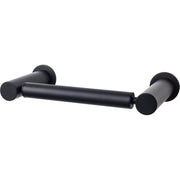 Hopewell Bath Tissue Holder - Flat Black - New York Hardware