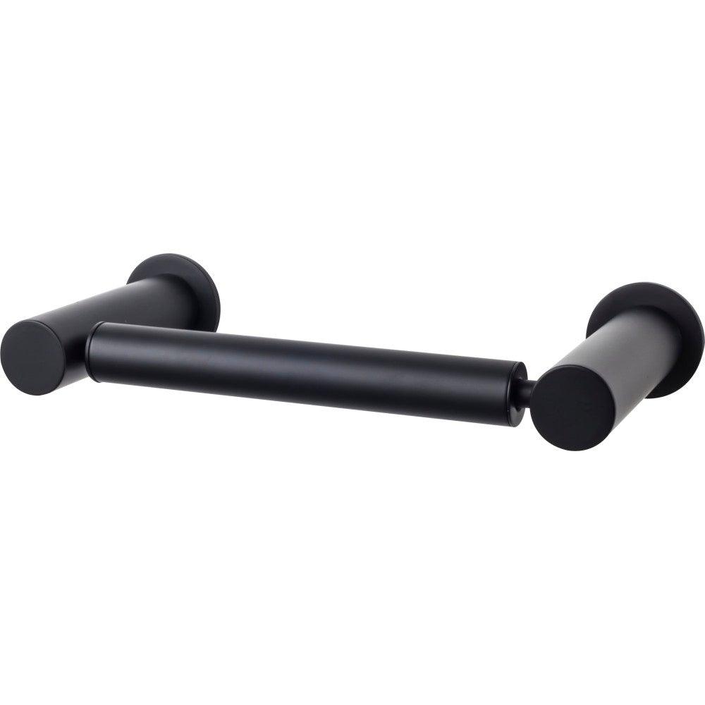 Hopewell Bath Tissue Holder - Flat Black - New York Hardware