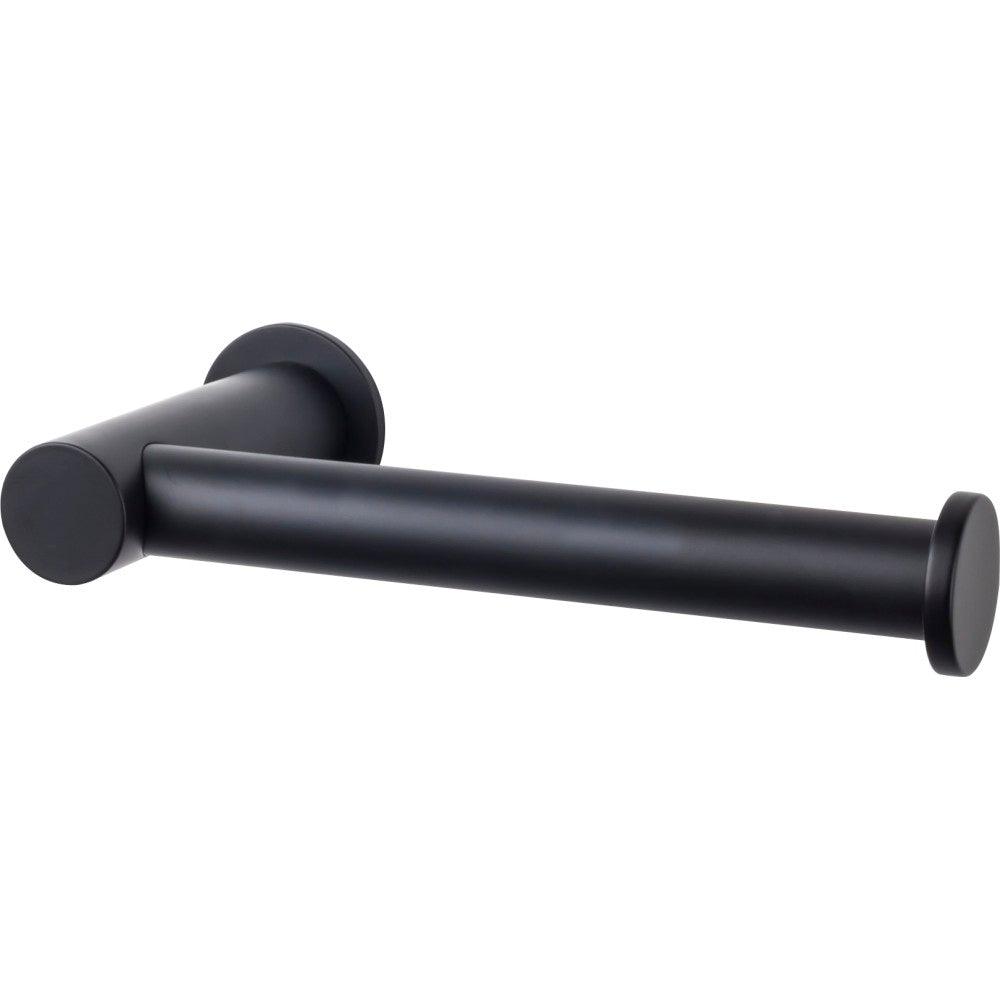 Hopewell Bath Tissue Hook - Flat Black - New York Hardware