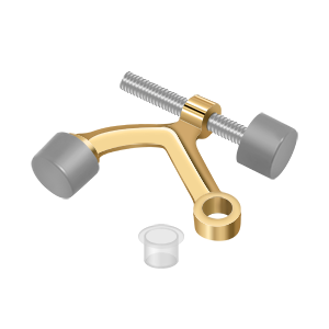 Hinge Mounted Hinge Pin Stop by Deltana -  - PVD Polished Brass - New York Hardware