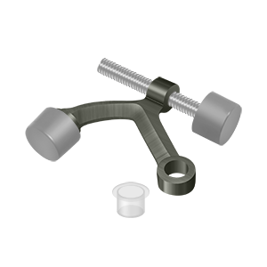 Hinge Mounted Hinge Pin Stop by Deltana -  - Antique Nickel - New York Hardware