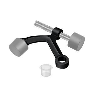 Hinge Mounted Hinge Pin Stop by Deltana -  - Paint Black - New York Hardware