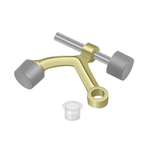 Hinge Mounted Hinge Pin Stop by Deltana -  - Unlacquered Brass - New York Hardware
