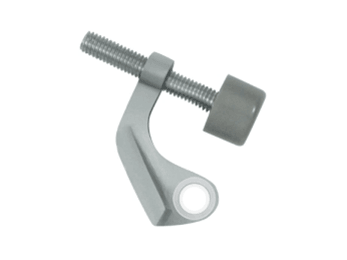 Hinge Pin Stop, Hinge Mounted for Steel Hinges - Brushed Chrome - New York Hardware Online