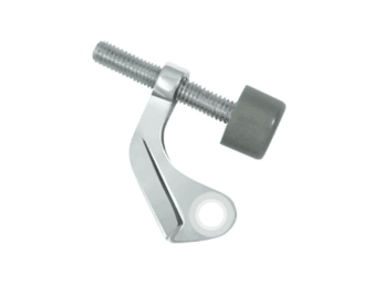 Hinge Pin Stop, Hinge Mounted for Steel Hinges - Polished Chrome - New York Hardware Online