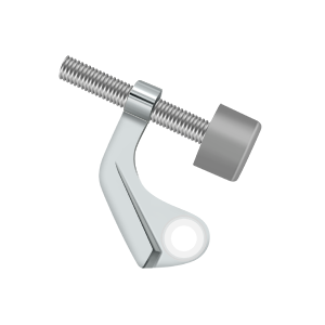 Hinge Mounted Hinge Pin Stop for Steel Hinges by Deltana -  - Polished Chrome - New York Hardware