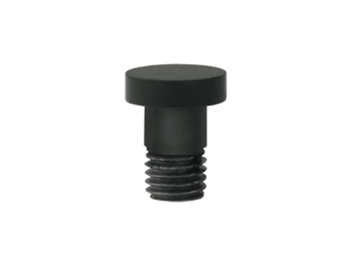 Extended Button Tip for Solid Brass Hinges - Black - New York Hardware Online